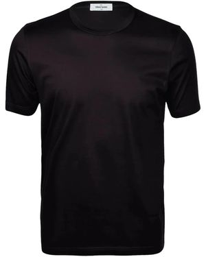 Galiana Camiseta Scoth Filo Con Cuello Redondo - Negro