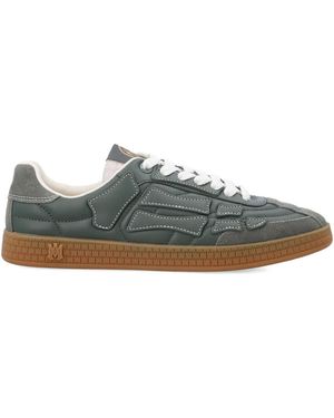 Amiri Pacific Bones Leather Trainers - Multicolour