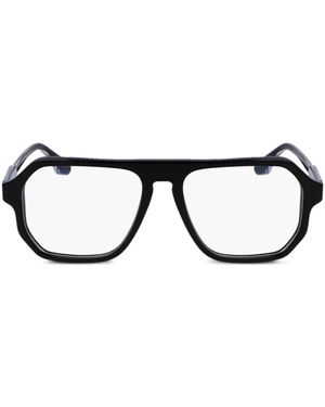 Victoria Beckham Occhiali Con Montatura Stile Pilota - Nero