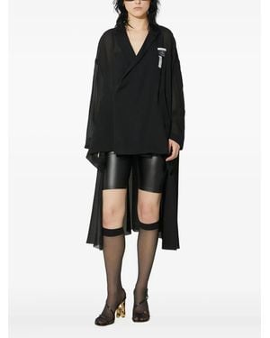 Undercover Asymmetrical Top - Black