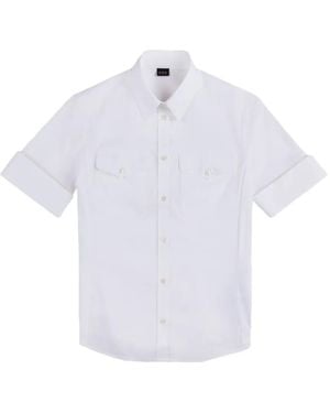 Fay Short-Sleeves Shirt - White