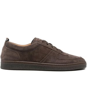 Henderson Suede Lace-Up Sneakers - Brown