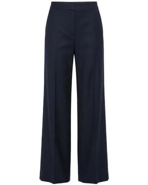 Sa Su Phi Tuxedo Pressed-Crease Trousers - Blue