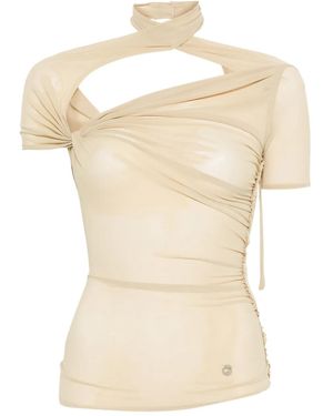Coperni Drapiertes Top - Natur
