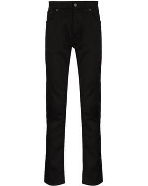 Nudie Jeans Lean Dean Dry Slim-fit Jeans - Men's - Organic Cotton/elastane - Black