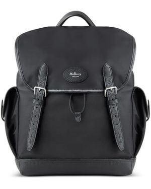 Mulberry Heritage Buckle-Fastening Backpack - Black