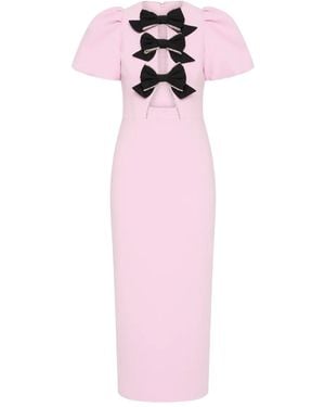 Rebecca Vallance Nemy Midi Dress - Pink