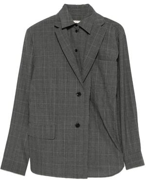 Litkovskaya Karierter Blazer - Grau