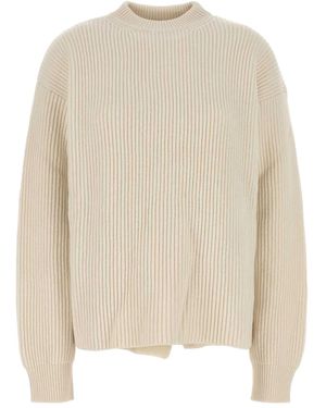 Jil Sander ウール セーター - ナチュラル