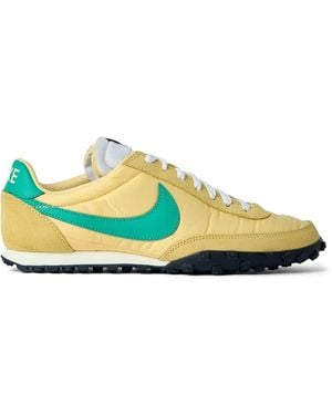 Nike Waffle Racer Trainers - Green