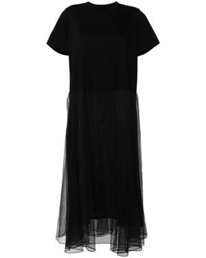 JNBY Short Sleeves Dress - Black