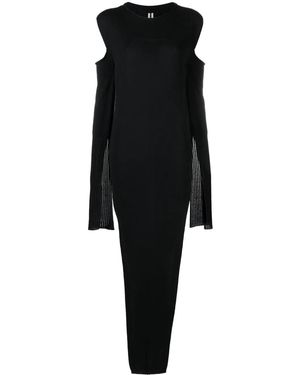 Rick Owens Gestricktes Kleid - Schwarz