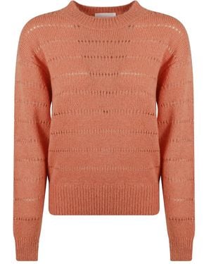 Isabel Marant Yona Openwork Sweater - Orange