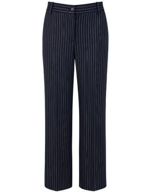 Pinko Pinstripe Pants - Blue