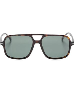 Carrera Square-Frame Sunglasses - Grey