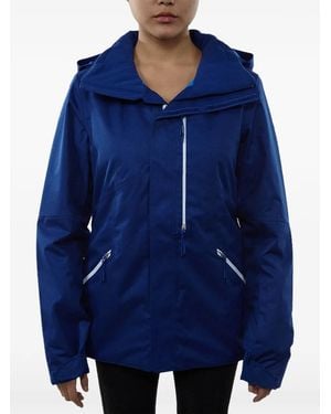 The North Face Zipped-Pockets Padded Jacket - Blue