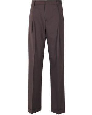 Briglia 1949 Pleated Trousers - Grey