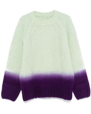 Sacai Gradient Effect Jumper - Green