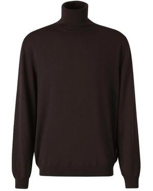 Zanone Roll-Neck Jumper - Black