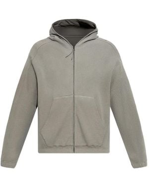 ROA Hooded Zip-Up Sweatshirt - Grey