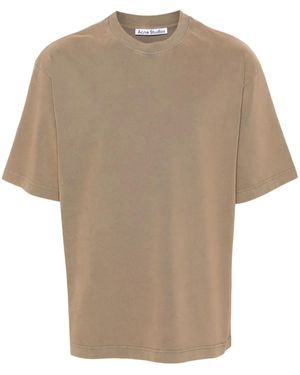 Acne Studios ロゴ Tシャツ - ナチュラル