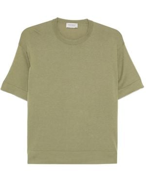 John Smedley Danby Fine-Knit T-Shirt - Green