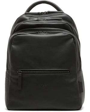 Marsèll Triparto Leather Backpack - Black