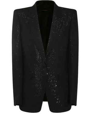 Tom Ford Sequin-Embellished Single-Breasted Blazer - Black