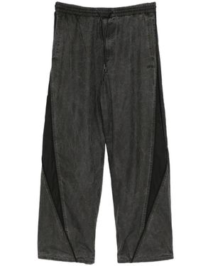 Juun.J Pantalones De Chándal Con Efecto Desvanecido - Gris