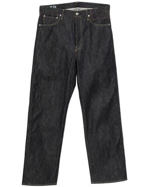 Visvim Ex Wide Chino Trousers in Black for Men | Lyst