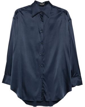 Tom Ford Camicia - Blu