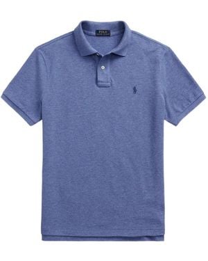 Polo Ralph Lauren Embroidered Polo Shirt - Blue