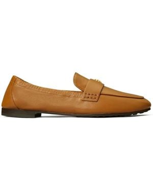 Tory Burch Ballet レザーローファー - ブラウン