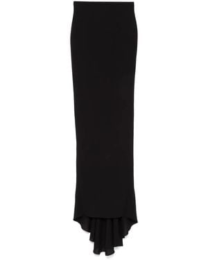 Rick Owens Pillar マキシスカート - ブラック