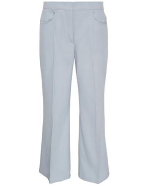 Jil Sander Flared Tailored Trousers - Blue