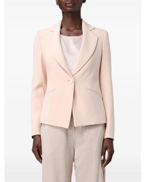 Emporio Armani Single-Breasted Blazer - Pink