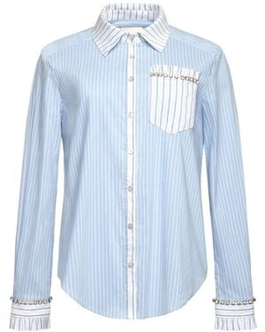 Cinq À Sept Chemise Dorsia À Rayures - Blue