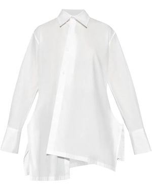 Yohji Yamamoto Asymmetric Shirt - White