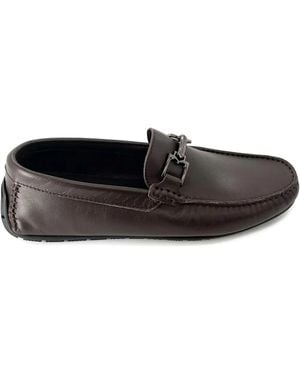 Bruno Magli Xavier "Dark Brown" Loafer - Schwarz