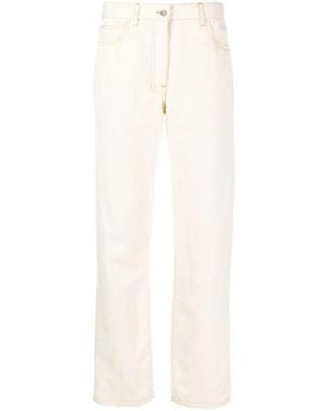 Giuliva Heritage Thedan High-Rise Straight Jeans - White