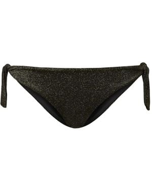 Twinset Bragas de bikini con cierre de encaje - Negro