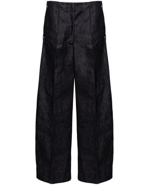 Peter Do Vaqueros anchos con costuras en relieve - Azul