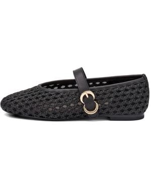 Frau Raffia Ballet Flats - White