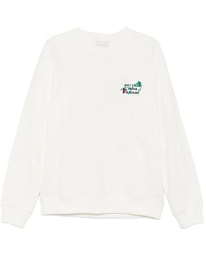 Drole de Monsieur Sweat À Manches Longues - White