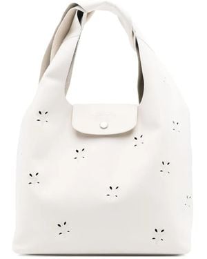 Longchamp Le Pliage ショルダーバッグ M - ホワイト