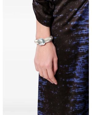 Isabel Marant Brazalete Luce Con Detalles De Cristal - Negro