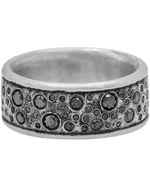 John Varvatos Stardust-Diamonds Ring - Gray