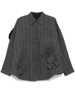 JNBY Flower-Detailing Jacket - Grey