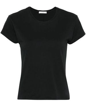 The Row Tori Top In Cotton - Black