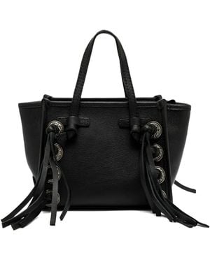 Gianni Chiarini Marcella Fringed Tote Bag - ブラック